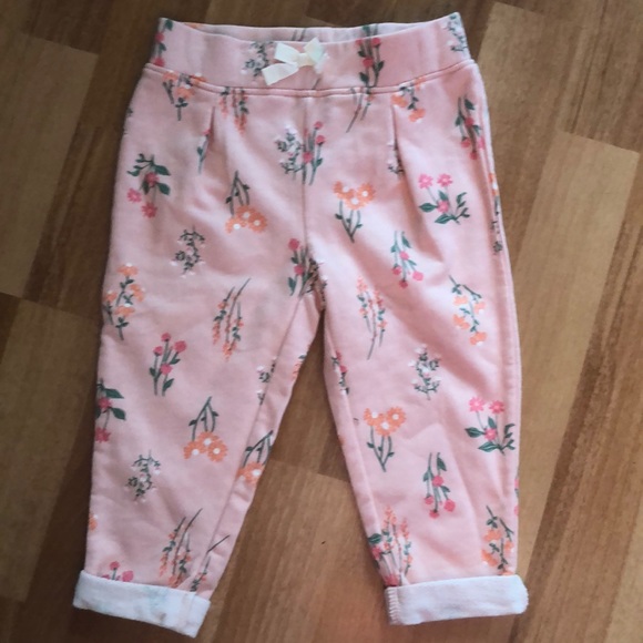 Carters baby girl pants and long sleeve set - Picture 2 of 3
